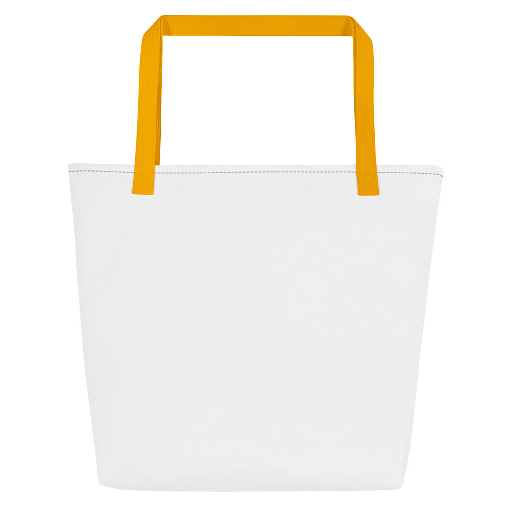 All-Over Print Large Tote Bag w/ Pocket