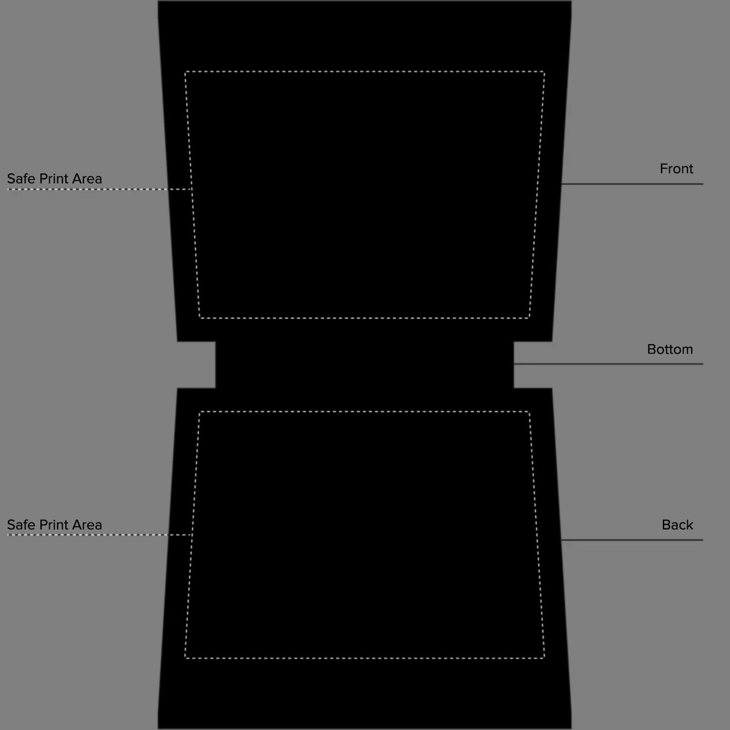 All-Over Print Large Tote Bag w/ Pocket 69